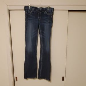 Silver jeans